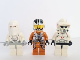 3 minifigurines Lego Star Wars 3 Lego Star Wars minifiguren