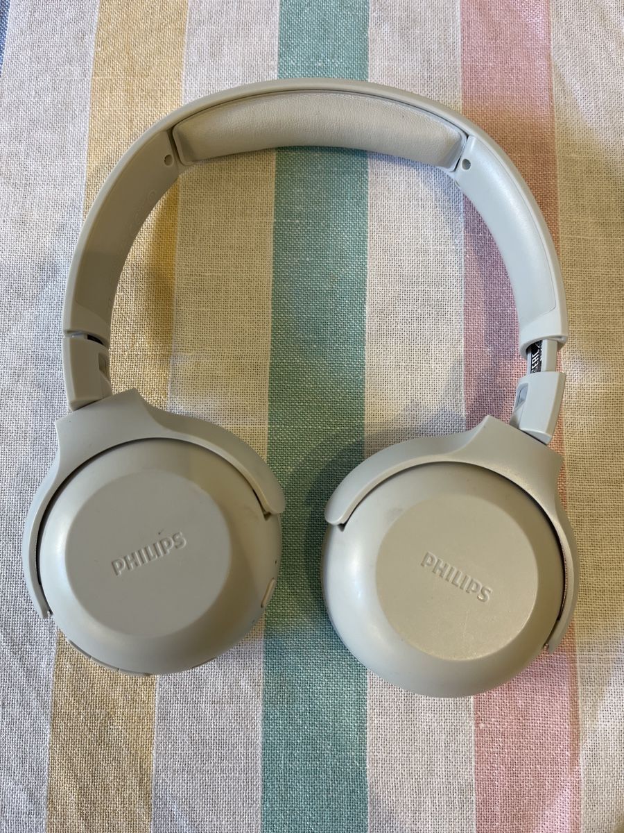 Philips Cuffie: Neuwertige Philips Kopfhörer grau – Nuovo (secondo la descrizione) da Herrliberg venduto da spunggi