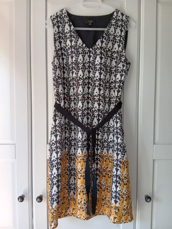 1.2.3 PARIS Robe en soie / Seiden Kleid 34 CH (36 EUR)