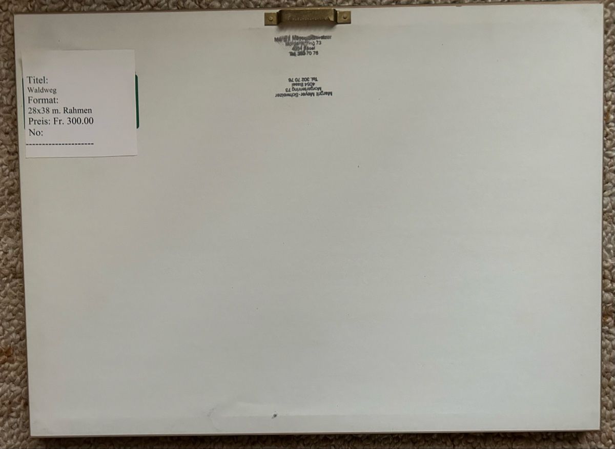 Tableaux: Öl Bild auf kartonleinwand  – D'occasion à Möhlin par siro12 1