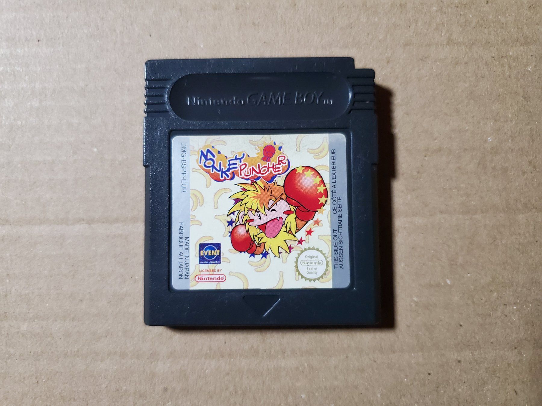 Nintendo Giochi: Monkey Puncher GameBoy Color – Usato da Sion venduto da Audrey2780