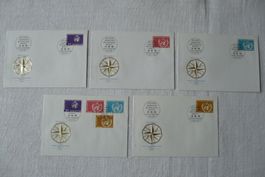 OMM 1973 5 FDC SBK 10 - 13