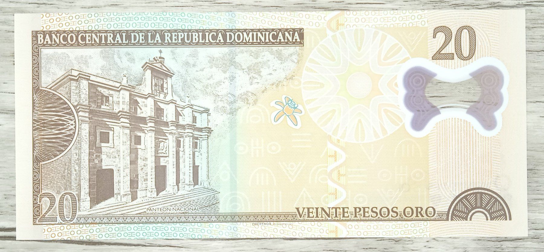 Banknoten: République Dominicaine 20 pesos Polymer UNC – Neu (gemäss Beschreibung) aus Cousset von Patricio77 1