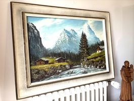 Fantastische Idyle aus  Rorschacherberg  retro sig. Baumgart