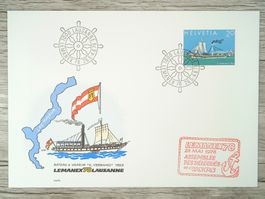 TR10 Enveloppe + Timbre Suisse 1978