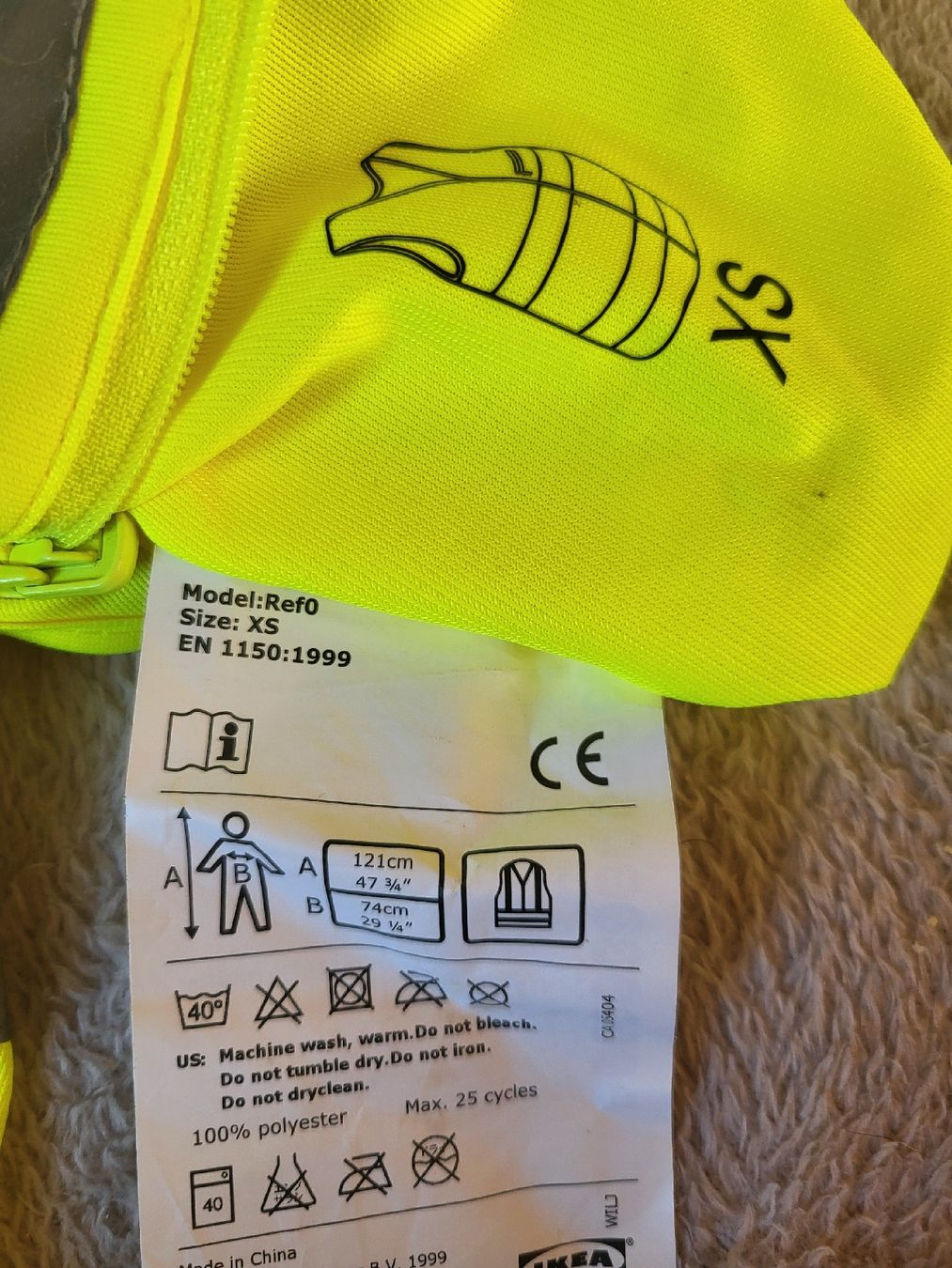 Autres vêtements garçon: Kleinkinder Leuchtweste XS – D'occasion à Enggistein par Manuki_engg 1