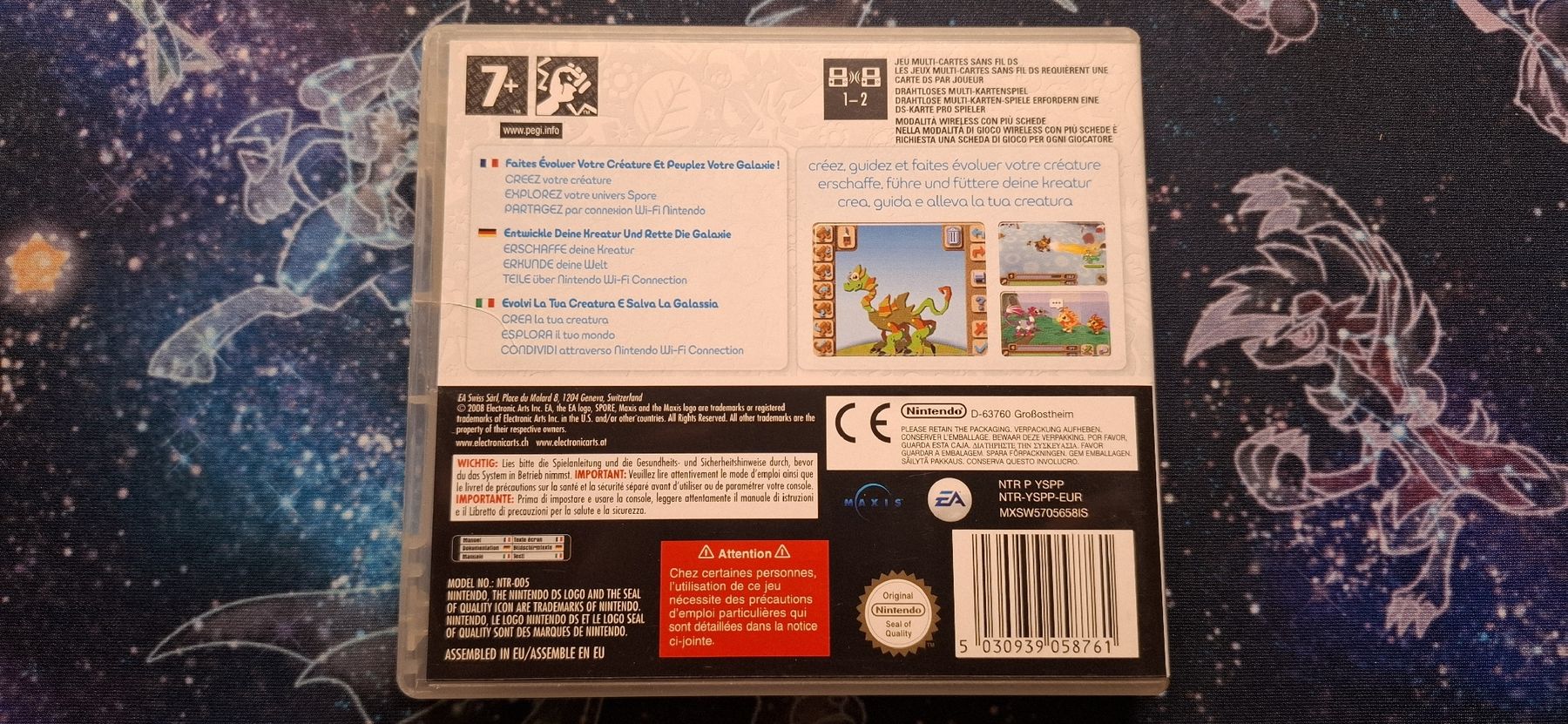Nintendo Jeux: Spores creatures Nintendo DS – D'occasion à Petit-Lancy par Kara_TCG 1