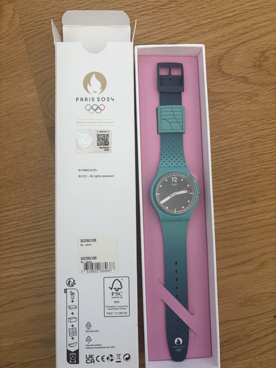 Swatch Orologi: Swatch Paris 2024 Olympic Games – Nuovo e nell'imballaggio originale da Arni AG venduto da len_c8nz 1