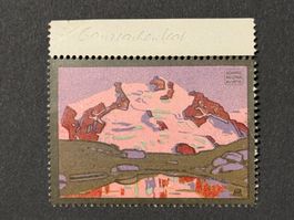 1913 Zürcher Flugspende-Vignette Nr II Militäraviatik, **