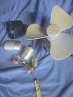 Diverse Motoren und Lüfter Teile Konvolut Bastlerware