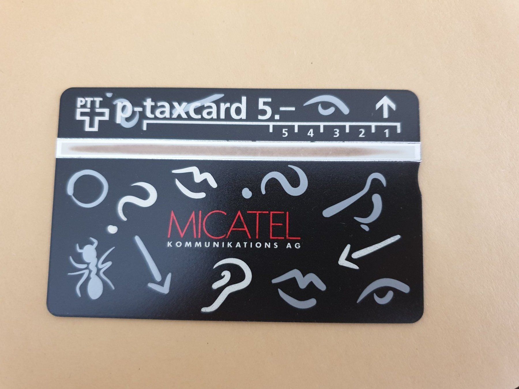 Telefon- & Taxkarten: Micatel 311L ungebr – Gebraucht aus Rain von chesz