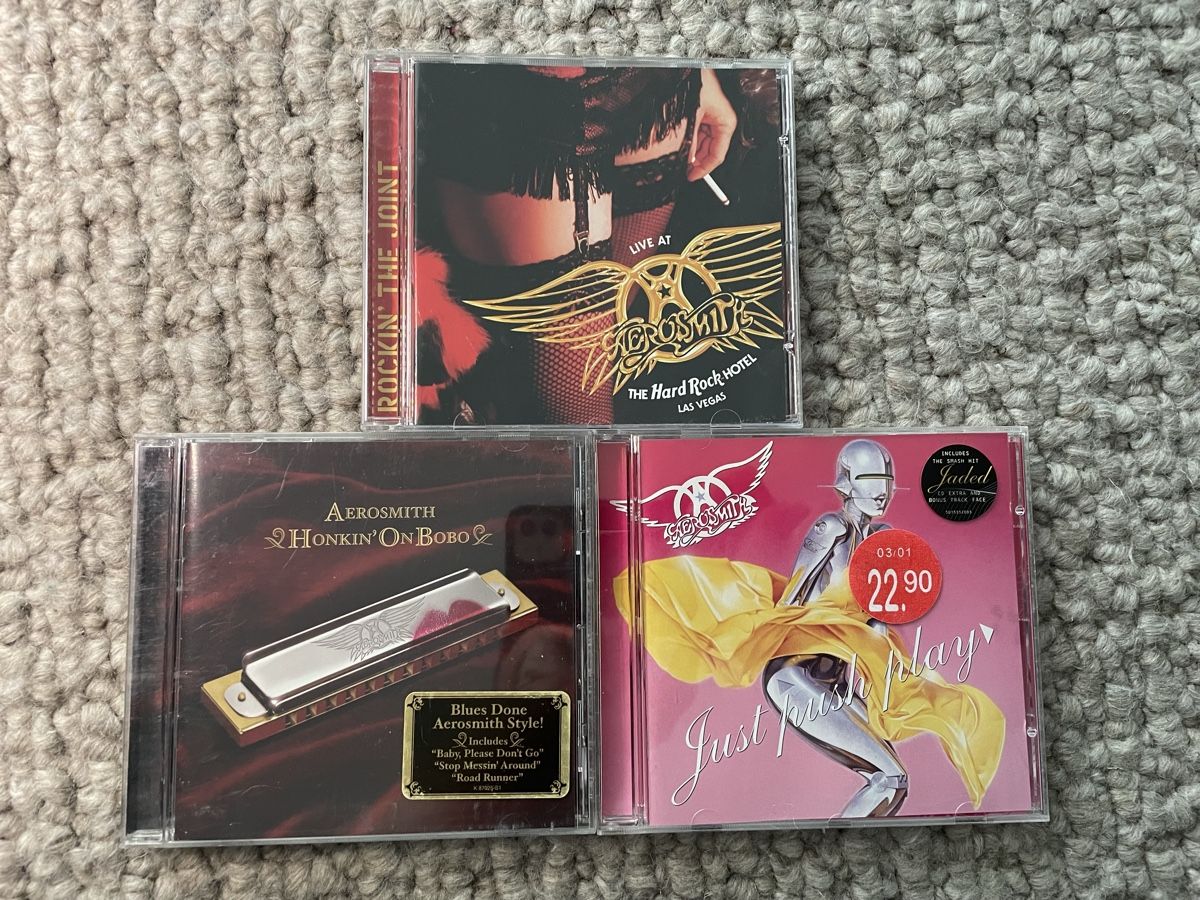 CD: 3x Aerosmith – Usato da Reinach AG venduto da trigger7811