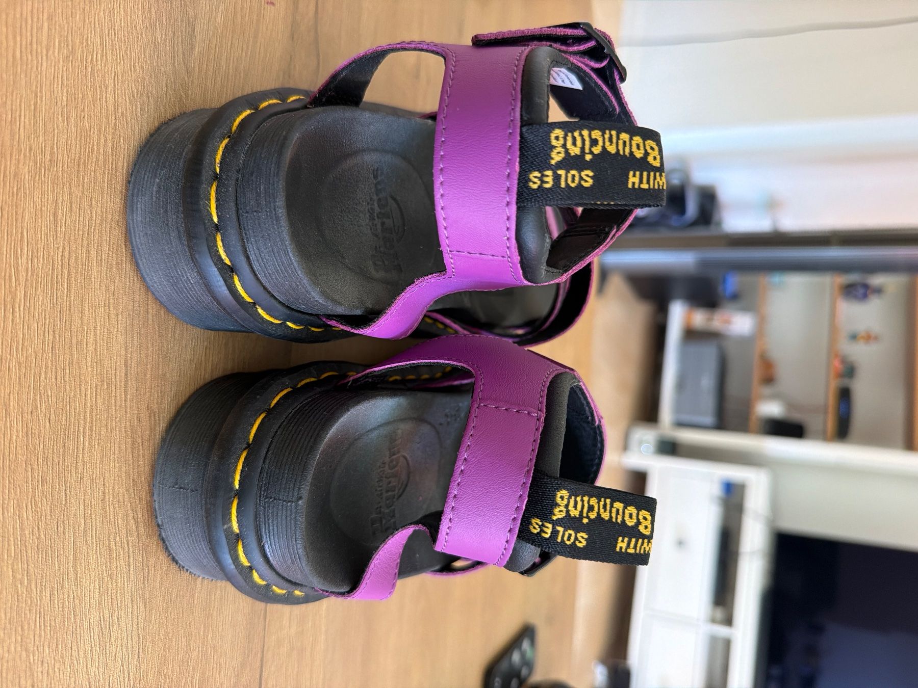 Dr. Martens Scarpe da donna: Dr. Martens Sandalen Violett Grösse 38 – Nuovo (secondo la descrizione) da Steinhausen venduto da n_b_p8vs 3