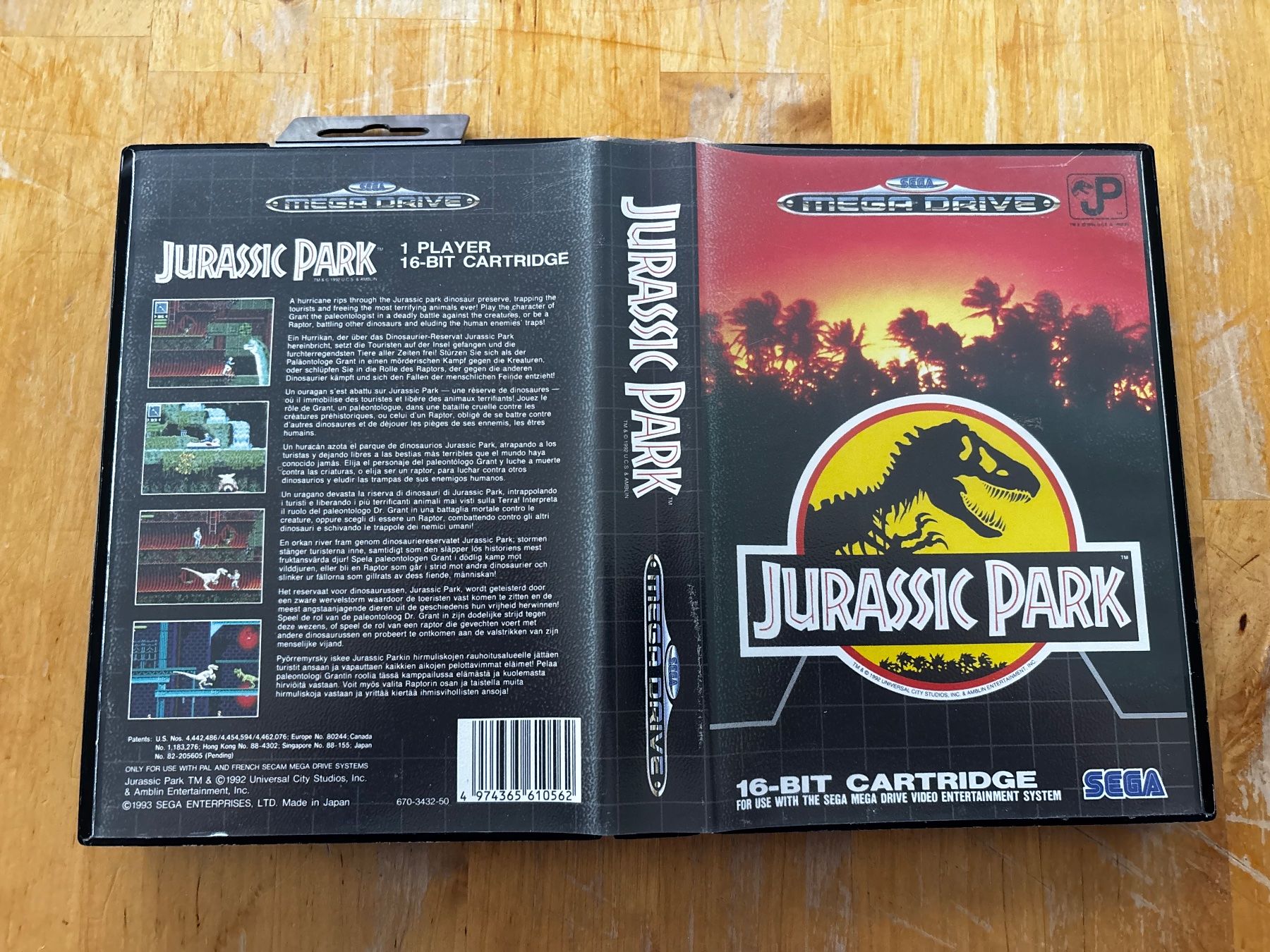 Giochi: Jurassic Park (CIB) – Usato da Frenkendorf venduto da gelbeZinnie