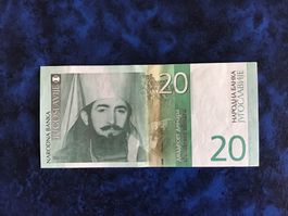 Jugoslawien 20 Dinar, 2000