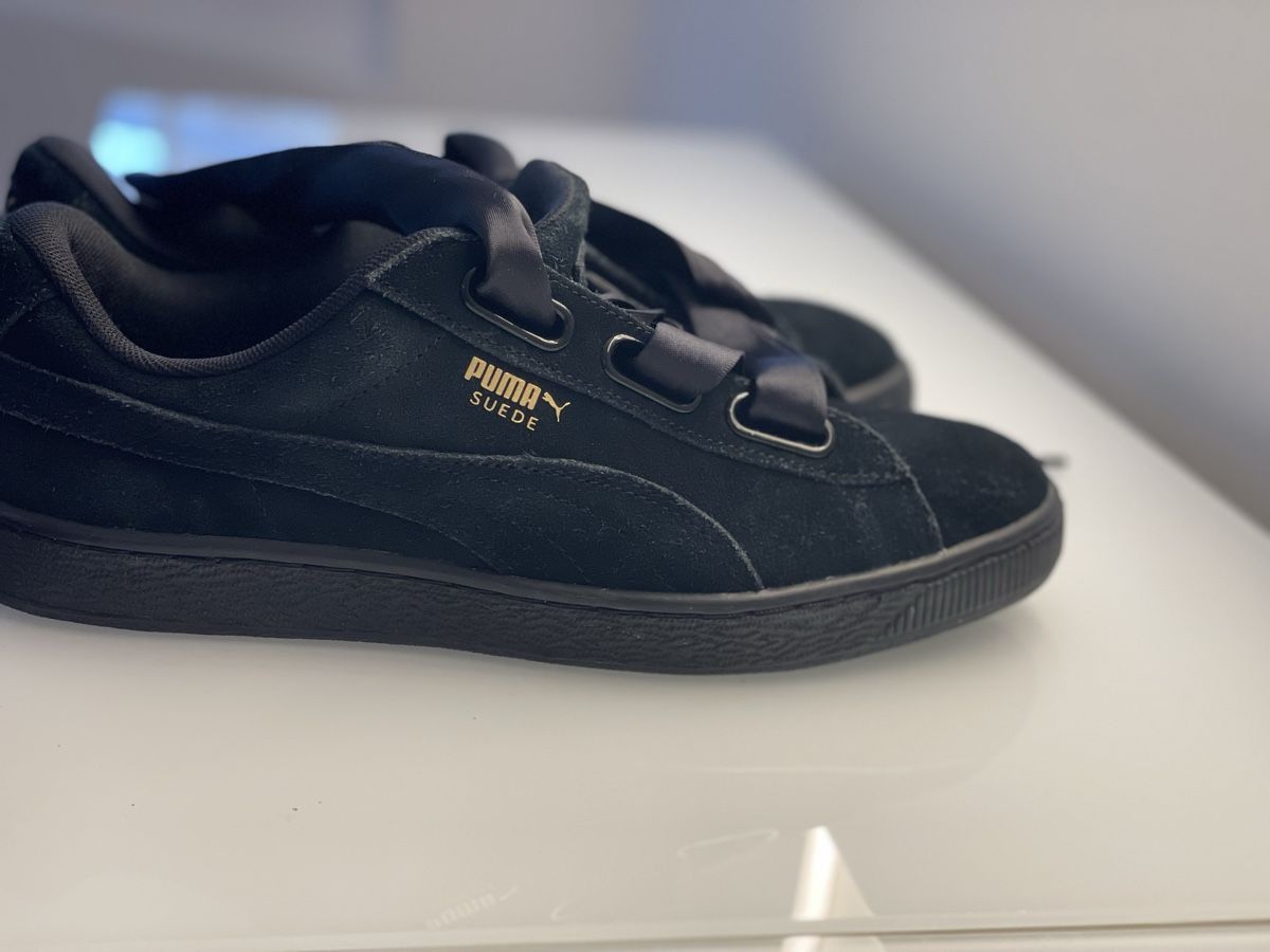 Puma Scarpe da uomo: Puma Suede Sneaker Gr. 40.5 Schwarzes Wildleder – Nuovo e nell'imballaggio originale da Berg TG venduto da Gianeja 5