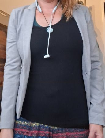 1 Blazer, Grösse 38, grau