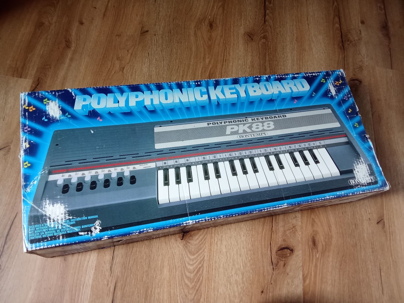 Bontempi Strumenti musicali: Bontempi PK88 Polyphonic Keyboard mit Anleitung – Usato da Erstfeld venduto da Tomalov 2