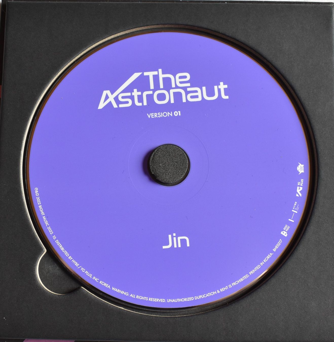 CDs: JIN ALBUM THE ASTRONAUT VERSION 01 – Gebraucht aus Luthern von Babyorange1 3