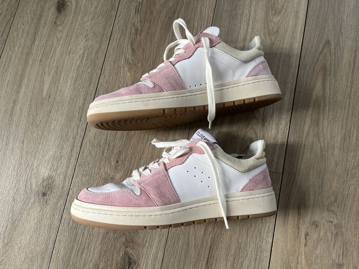 Closed Damenschuhe: Closed Leder Sneakers weiss Rosa – Neu (gemäss Beschreibung) aus Kerns von osco01 2