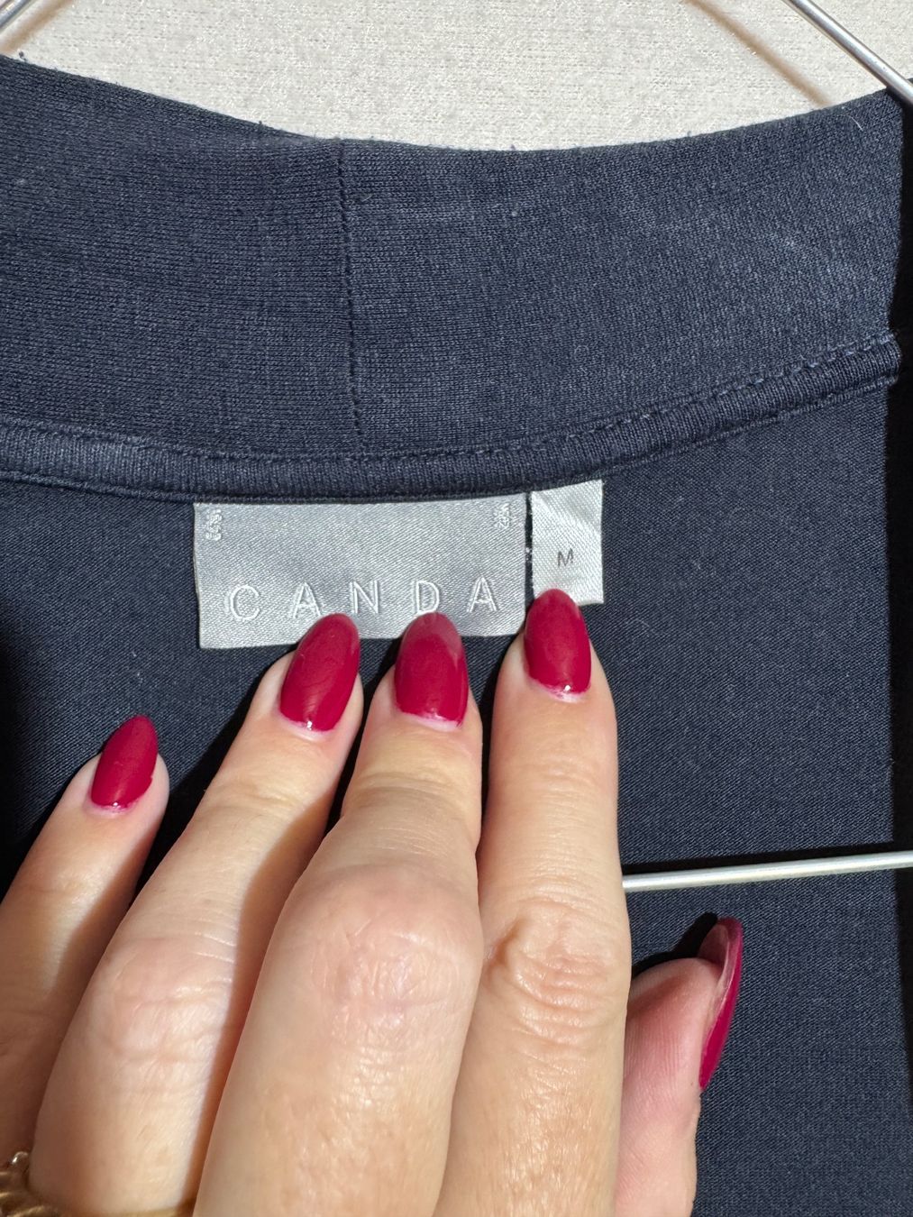 C&A Jacken: Blaue Strickjacke Cardigan von Canda Gr. M – Gebraucht aus Grosswangen von second_hand_dress 1