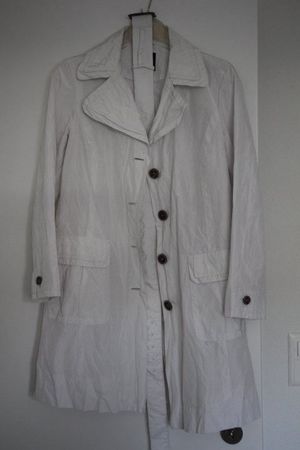 weisse Trenchcoatjacke von Esprit 38