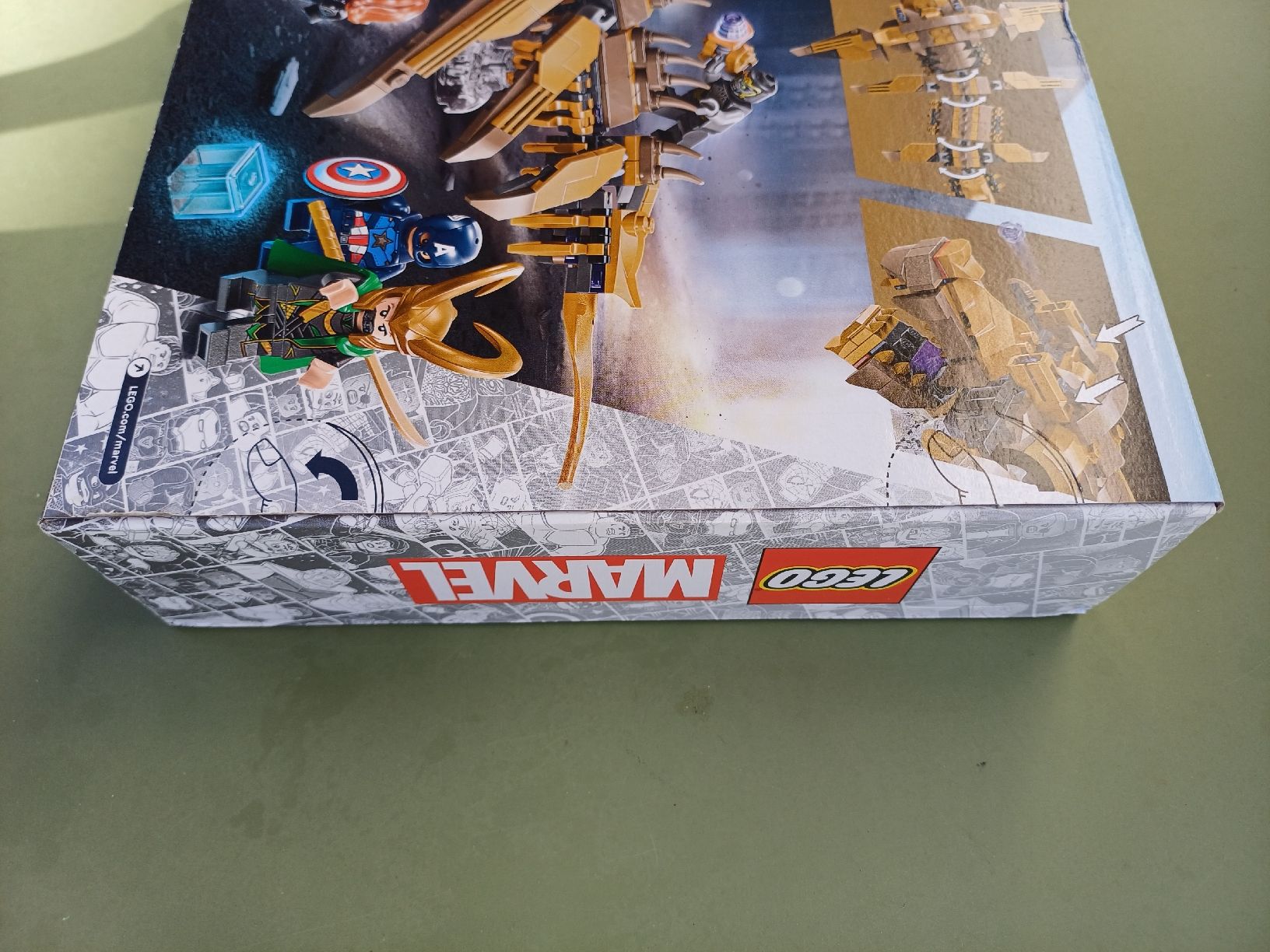 Lego Kit di costruzioni: Lego Marvel 76290 neuf scellé  – Nuovo e nell'imballaggio originale da Begnins venduto da Drastic-Sound 2