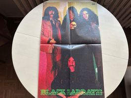 BLACK SABBATH OZZY OSBOURNE rare Berichte & Poster 70's Kult