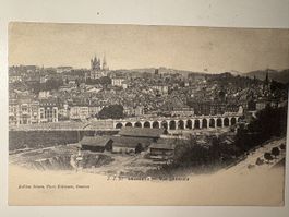 Carte Postale Ancienne de Lausanne  1906