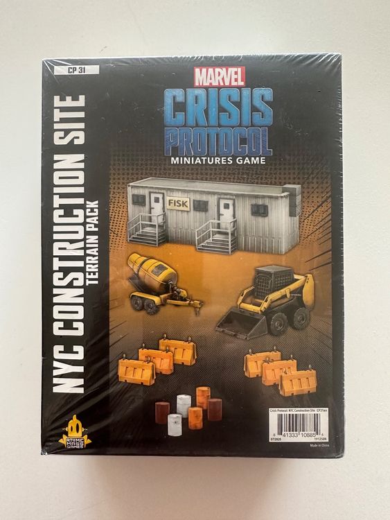 Marvel Crisis Protocol NYC Construction Site Terrain Pack (Neu und ...