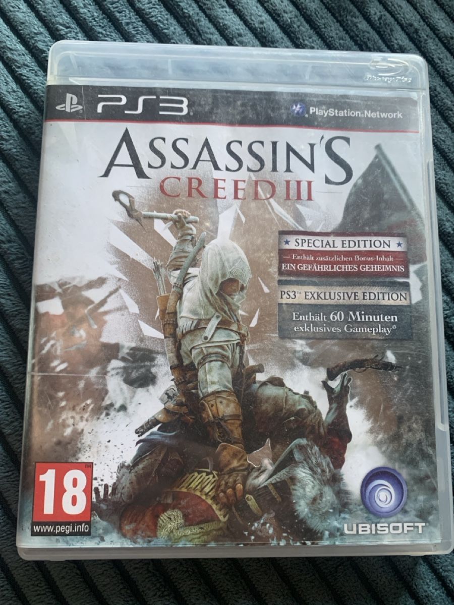 Sony Giochi: Assassin's Creed III Special Edition PS3 – Usato da Giswil venduto da rok_6dtz