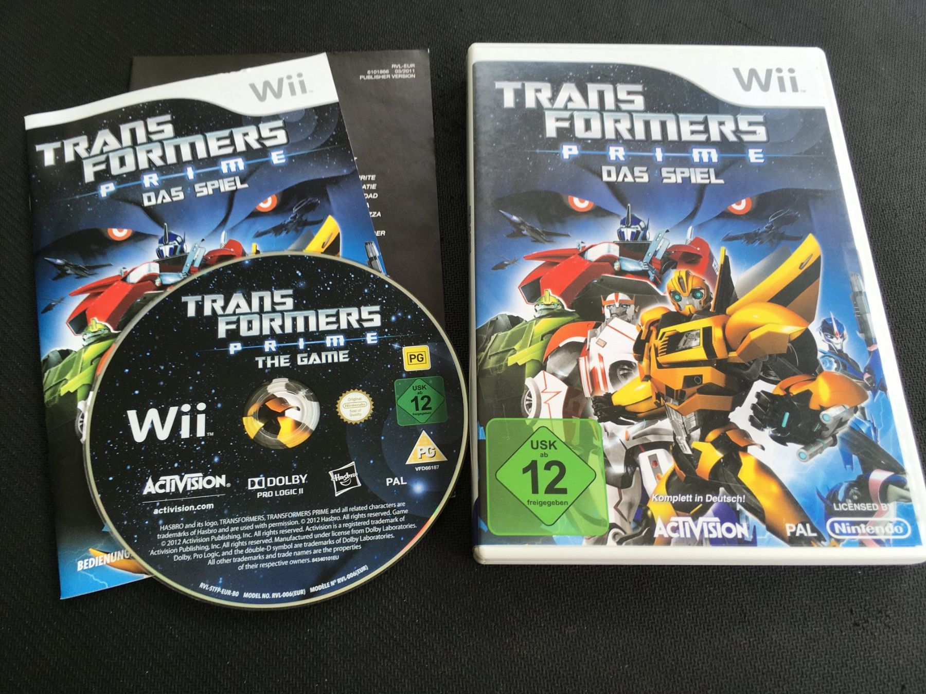 Nintendo Jeux: Transformers Prime das Spiel - Nintendo Wii – D'occasion à St.Gallen par sjosjo