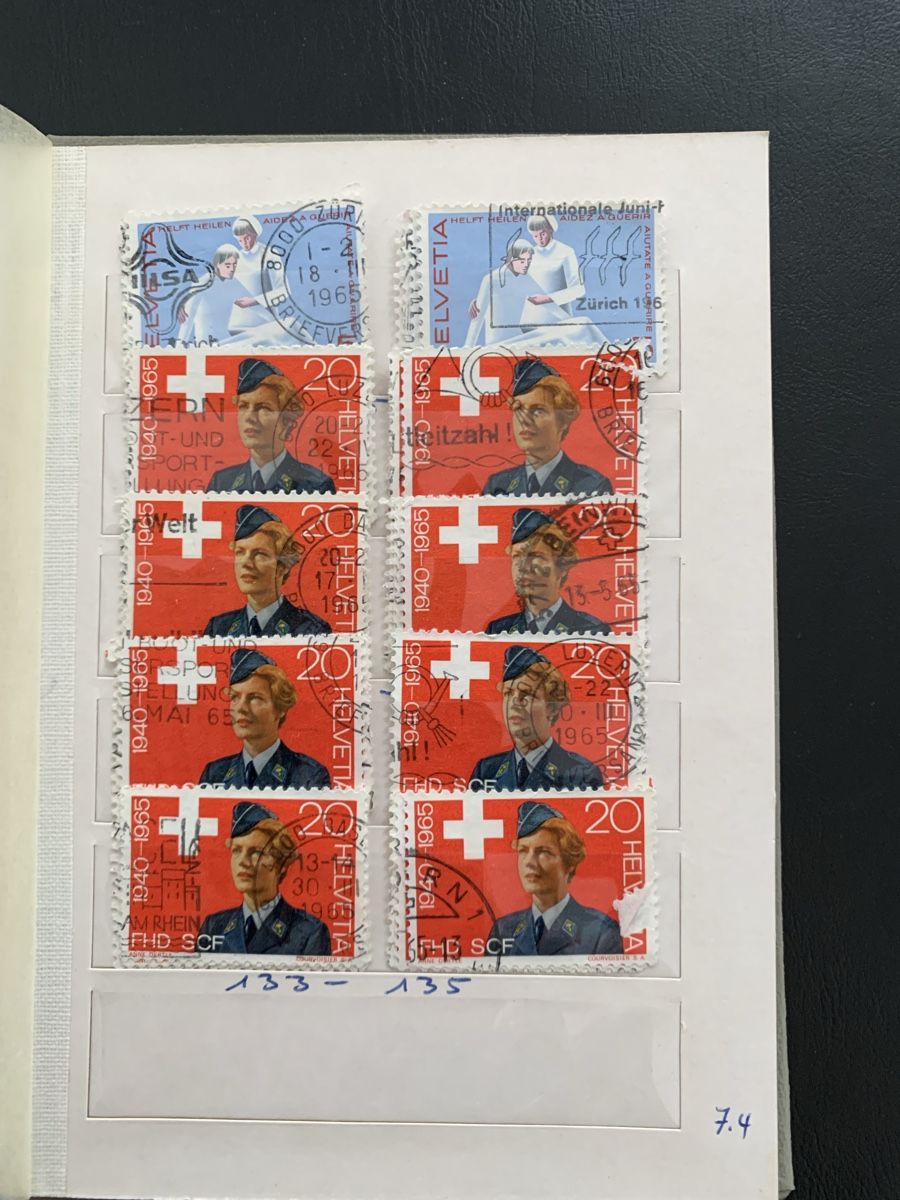 Tutti i francobolli: Schweizer Briefmarken – Usato da Galgenen venduto da Waldliesel 1