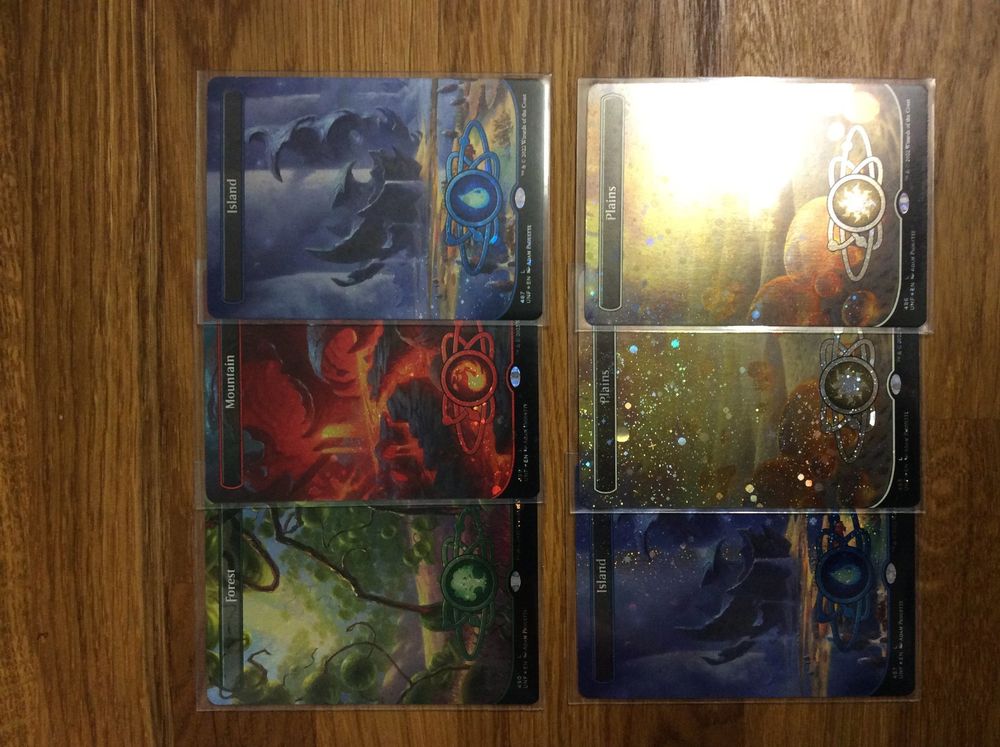 MTG Unfinity GalaxyFoil Basic Lands x6 Kaufen auf Ricardo