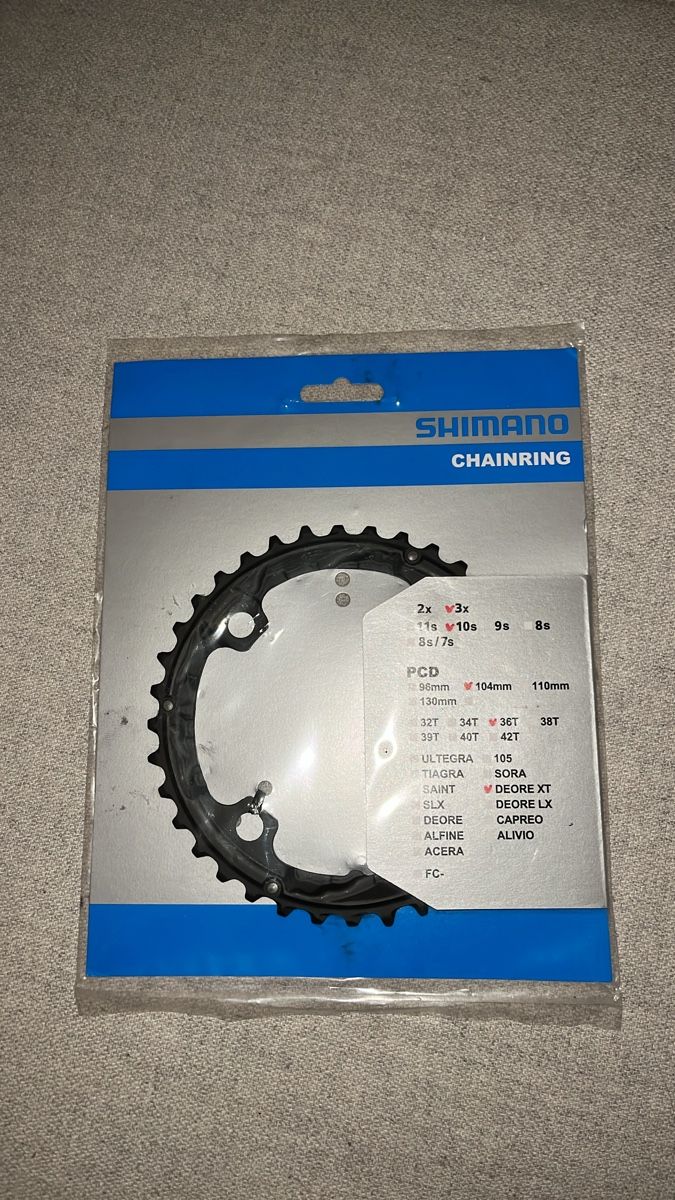 Shimano Ersatzteile: Shimano Chainring - 36T - Perfect for your fall build! – Neu und originalverpackt aus Zürich von ame_c9fq