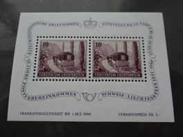 Block Liechtenstein 1946 W19 postfrisch** ab CHF 1.--