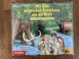 Hörspiel Mit dem magischen Baumhaus um die Welt 4CD's
