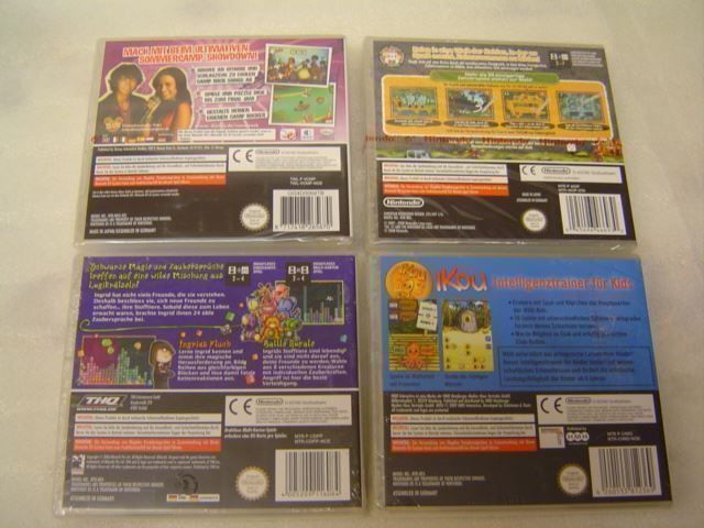 Nintendo Spiele: 4x Game Nintendo DS - 100% NEW – Neu und originalverpackt aus Pambio Noranco von Pol69 1