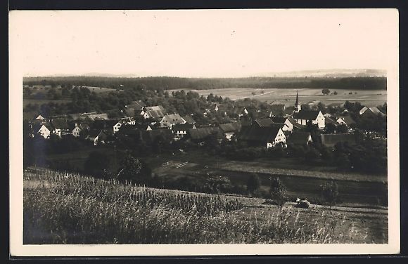 Cartes postales: AK Volketswil, Teilansicht mit Kirche – D'occasion à Berlin par bartko-reher
