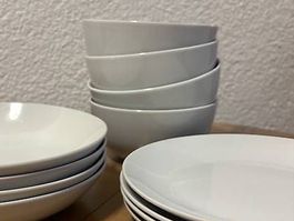 Geschirrset Cucina & Tavola Prima Porzellan weiss gebraucht
