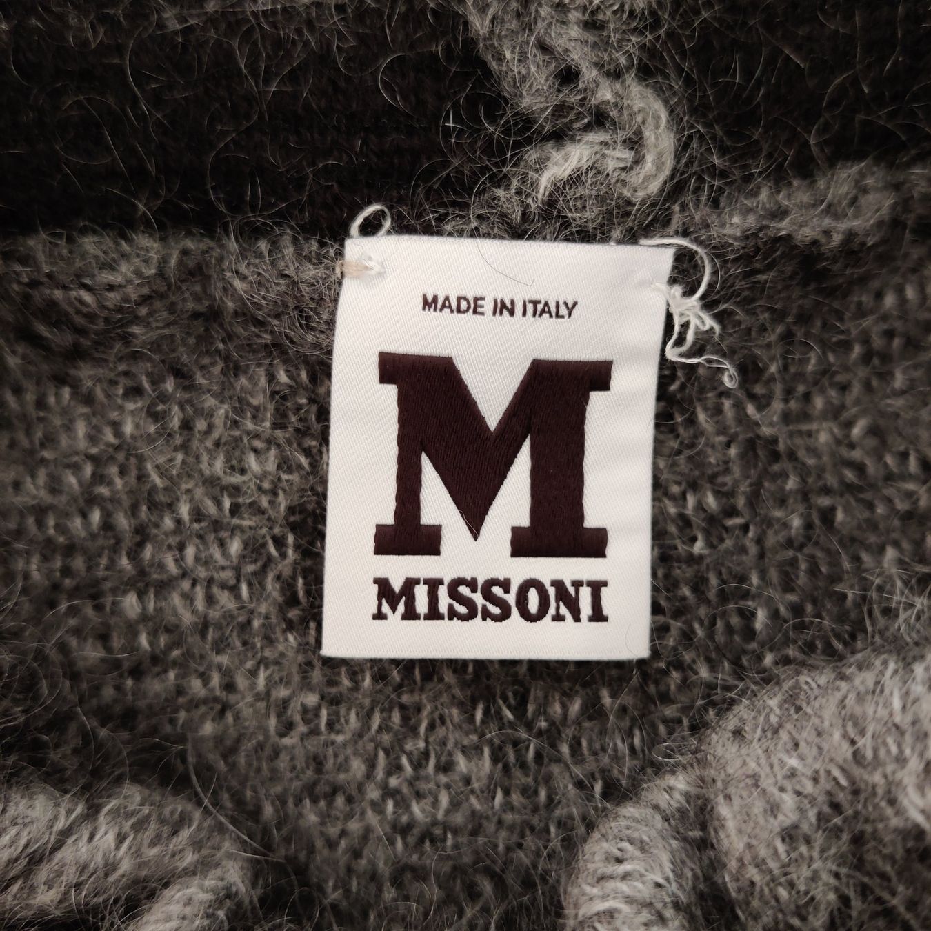 Missoni Pullover & Sweatshirts: MISSONI Mohair Wool Pullover Pulli Carmen grau Wolle Gr.34 – Gebraucht aus Winterthur von Lotusherz 3