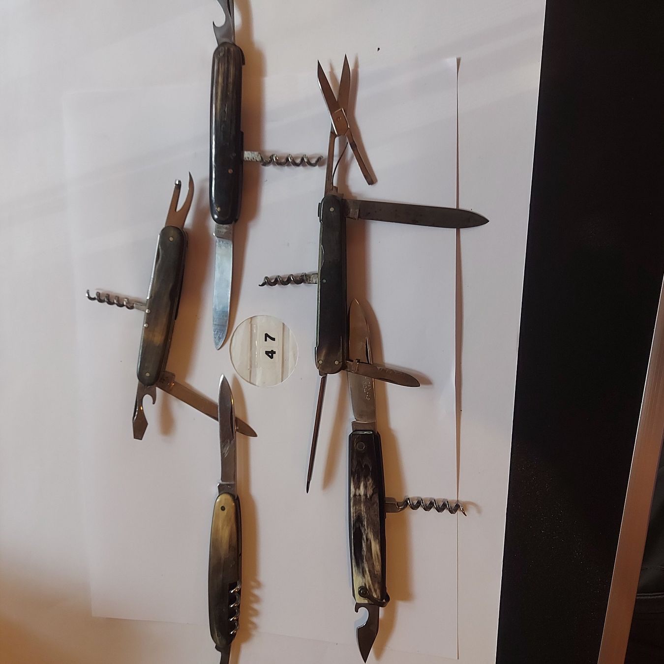 Coltelli tascabile: Sackmesser mit Hornschalen Nr.47 – Nuovo (secondo la descrizione) da Opfikon venduto da Seevogt47 1