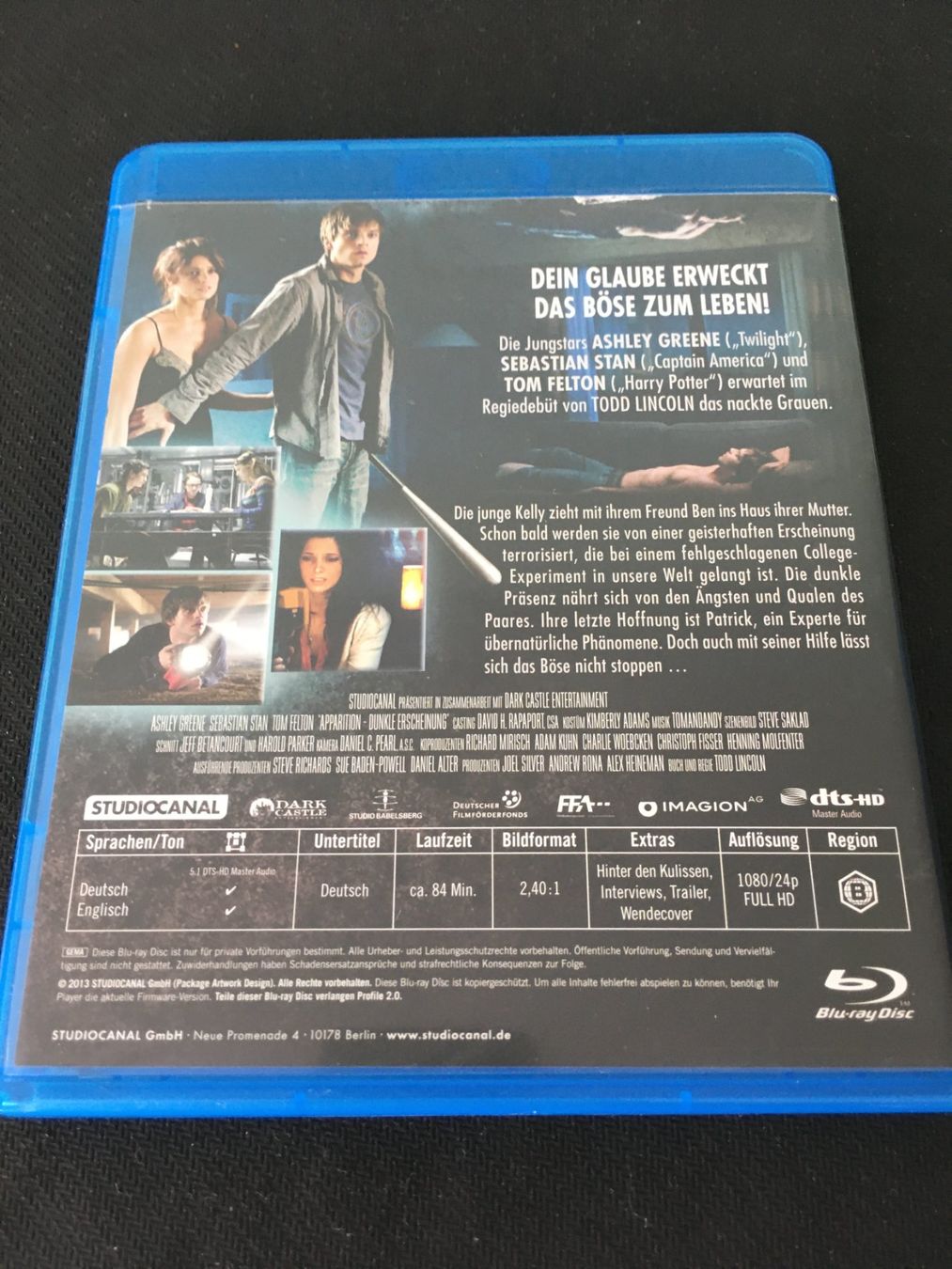 Alle DVDs: Apparition [Blu-ray] – Gebraucht aus St.Gallen von MedienJoe 1