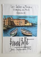 Lithographie .Affiche Bernard Buffet  Salles du Palais 1996