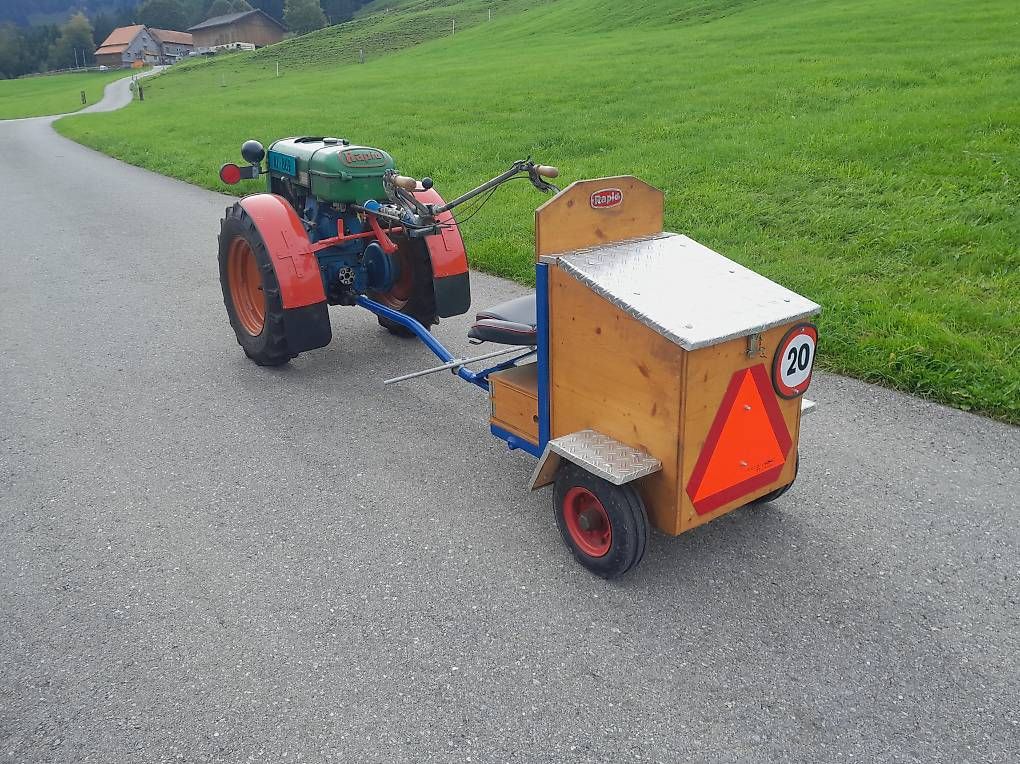 Trattori: Rapid S-Super ab MFK mit Schneepflug  – Usato da Appenzell venduto da marcel.r32 2