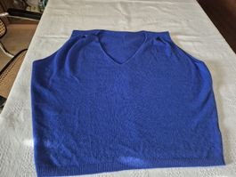 Blauer Kaschmir Pullunder, Grösse M/L, Top Zustand!