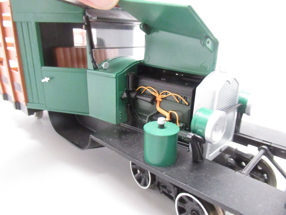 Spectrum Modelleisenbahnen: Spectrum 82398 Rail Truck ohne Beschriftung Analog Spur G – Gebraucht aus Basel von mhmarken 6