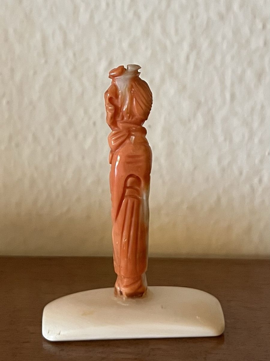Statuette: asiatische Korallenfigur – Usato da Kilchberg ZH venduto da celinaemi 1