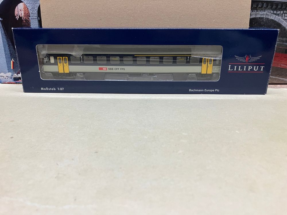 Liliput Modelleisenbahnen: Liliput L334974 SBB Personenwagen EW I "NPZ" AB, Ep.V, H0 GS – Gebraucht aus Neuendorf von sitek071