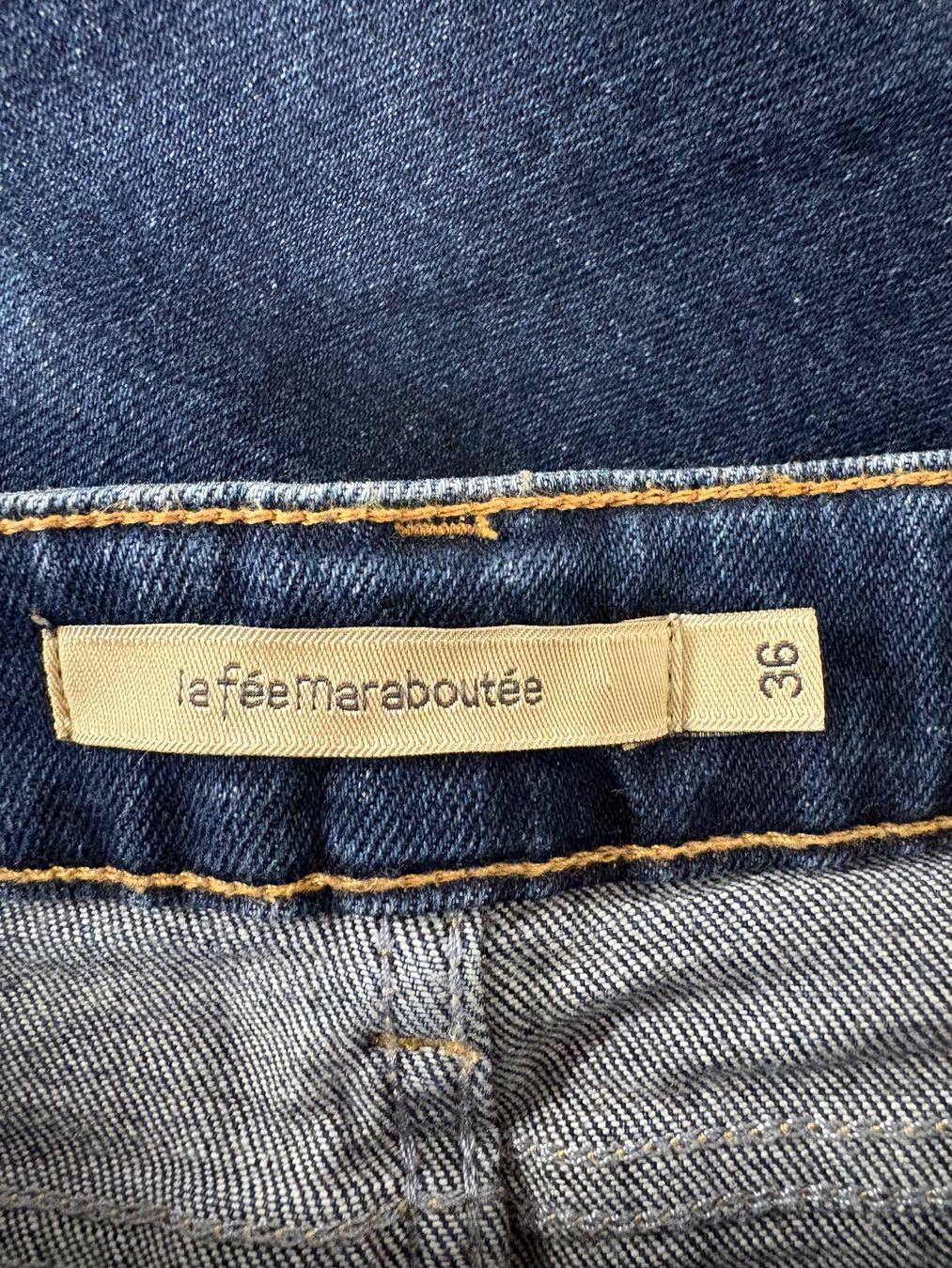 Jeans: 7/8 Jeans La Fee Maraboutee Grösse 36 blau Bootcut – Usato da Regensdorf venduto da secondchancefashion 2